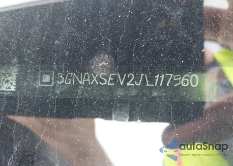 2018 Chevrolet Equinox Lt from USA, damaged, VIN 3GNAXSEV2JL117560